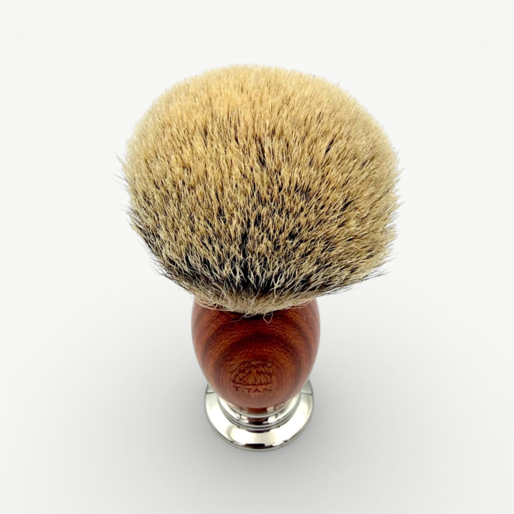 Titan Shaving Brush Brown