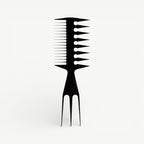 Totex Comb No.2 Black – Professional Hair Cutting Comb