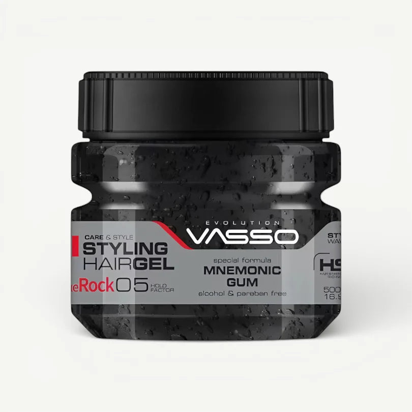 Vasso Styling Hair Gel The Rock 500ml