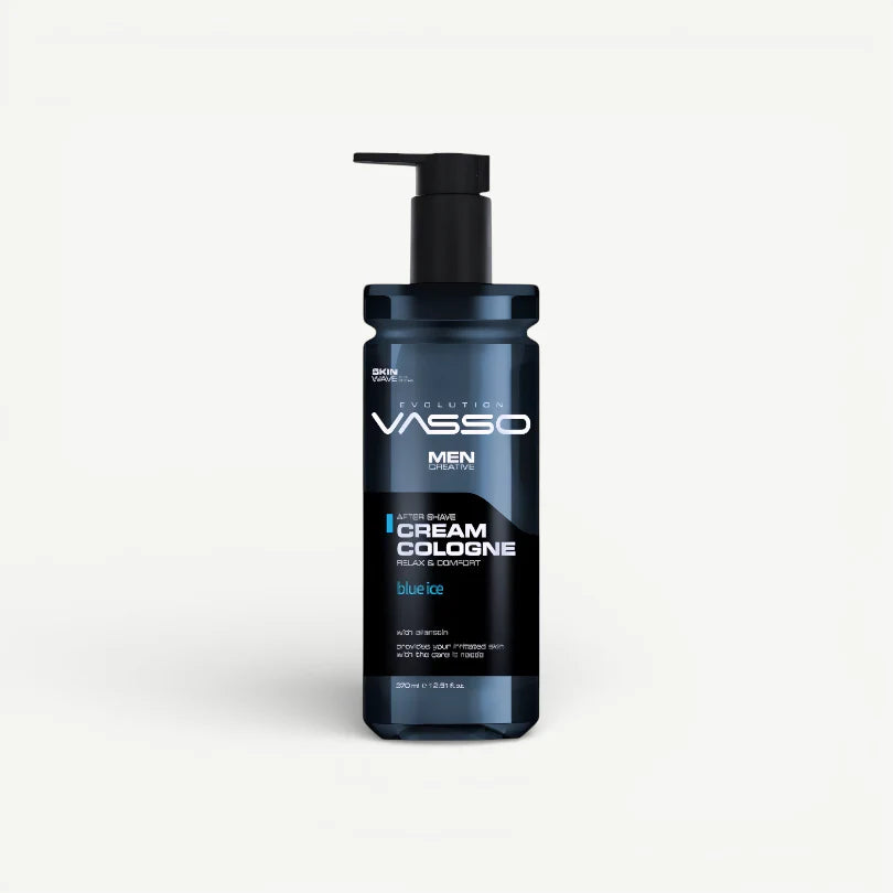 Vasso After Shave Cream Cologne Blue Ice 370ml