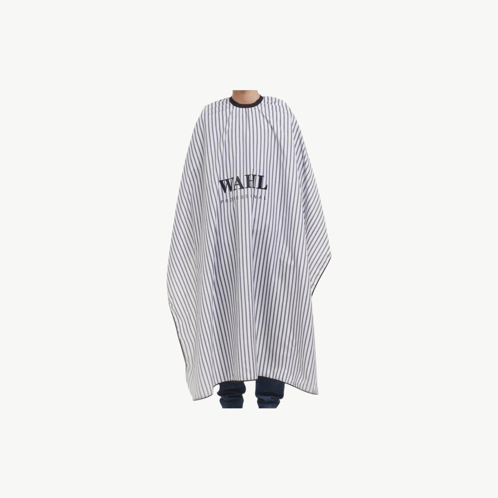 Wahl Barber Gown Black / White