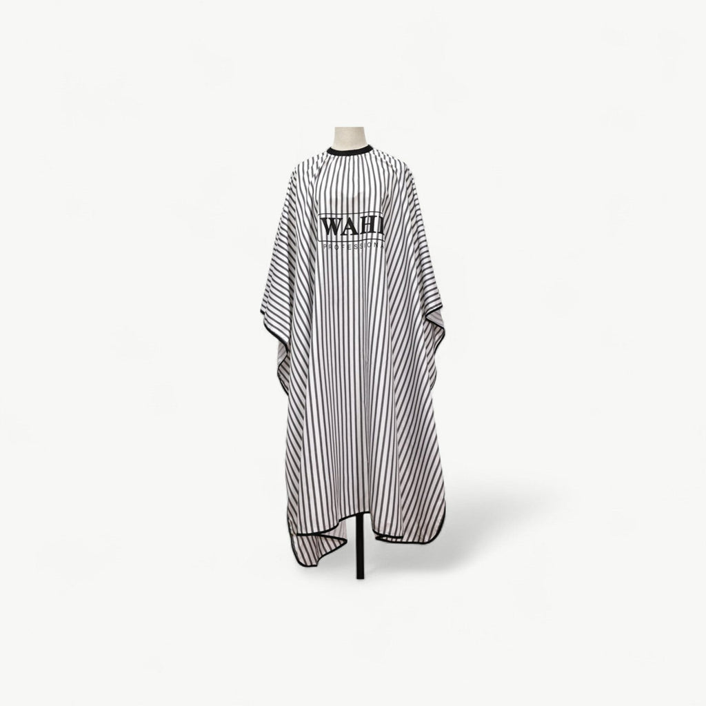 Wahl Barber Gown Black / White