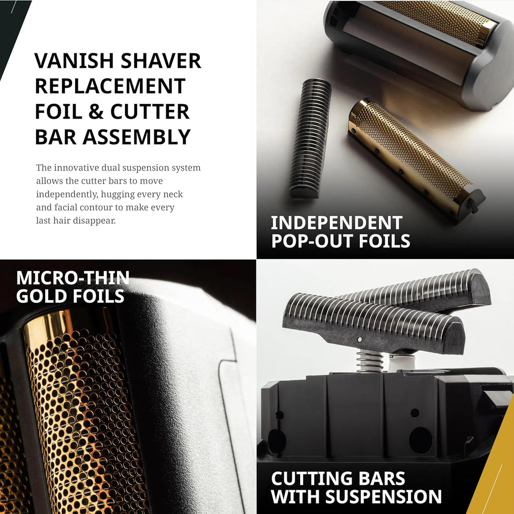 Wahl Professional Vanish Shaver Replacement Foil & Cutter Set – 5 Pie…