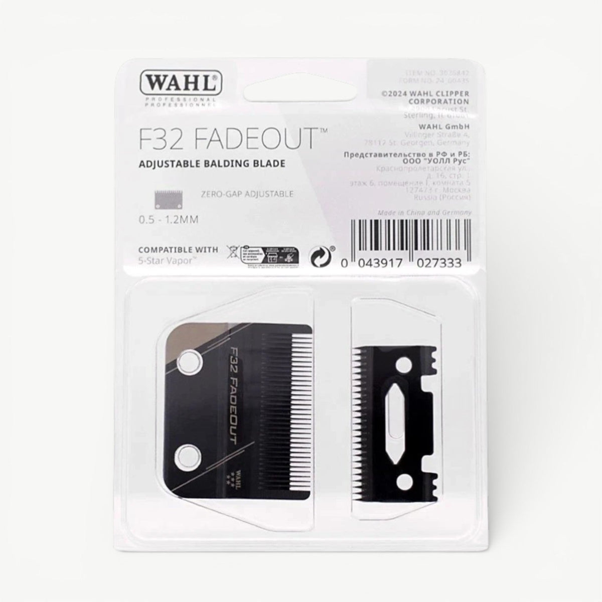 Wahl F32 FadeOut Blade – Wahl Vapor Cordless