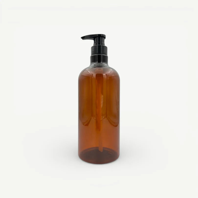 VAIN Empty Refillable Shampoo Bottle Brown 1000ml