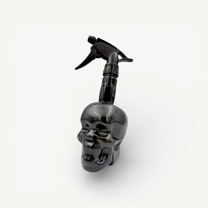 Skull Water Spray Bottle 500ml- Black