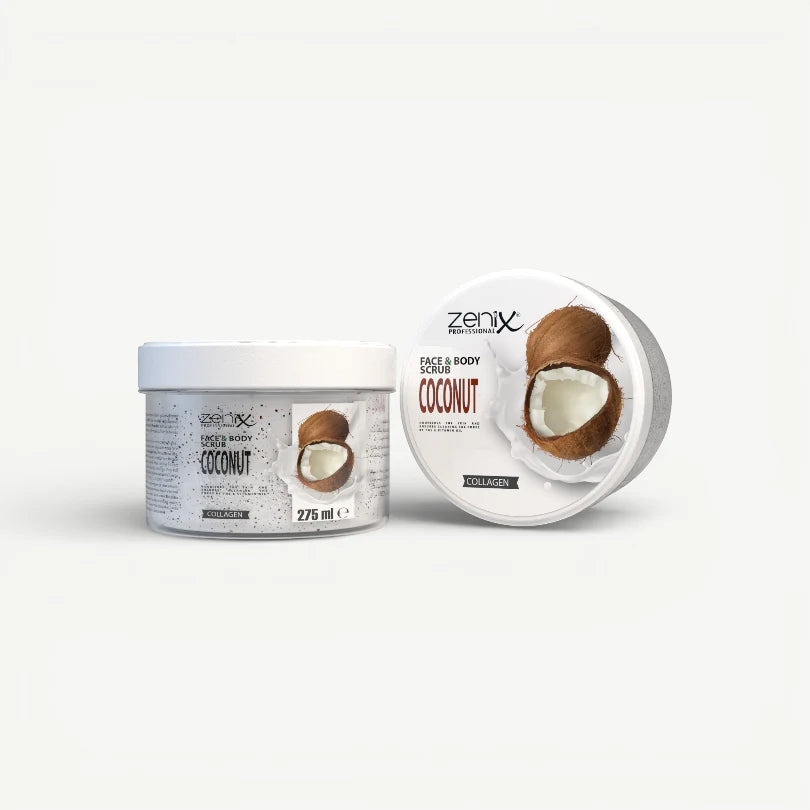 ZENIX Face Skin Care Daily Scrub Coconut 275ml