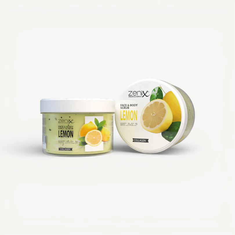 ZENIX Face Skin Care Daily Scrub Lemon 275ml