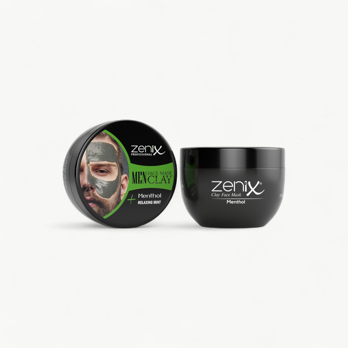 ZENIX Clay Face Mask with Menthol – 350 ml