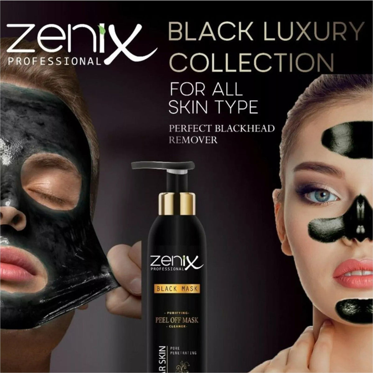ZENIX Black Peel Off Mask 130 ml